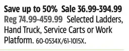 Canadian Tire Olympia Selected Ladders offer