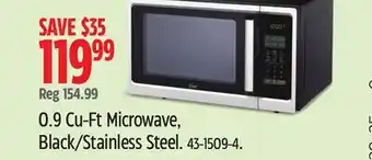 Canadian Tire Master-chef 0.9 Cu-Ft Microwave offer