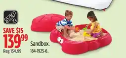 Canadian Tire Sandbox offer
