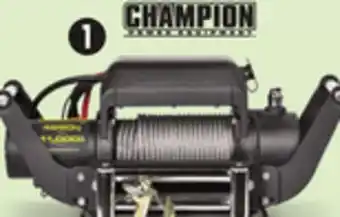 Canadian Tire Champion 11,000-lb Truck Winch with Speed Mount offer