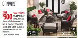 Canadian Tire CANVAS Summerhill Motion Chair sold separately offer