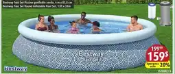 Sushi Shop Bestway Fast Set Round Inflatable Pool Set, 13ft x 33in offer