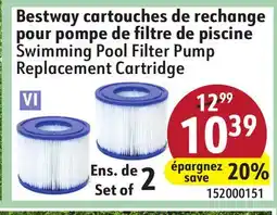 Sushi Shop Bestway Swimming Pool Filter Pump Replacement Cartridge offer