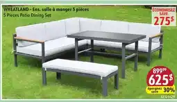 Sushi Shop WHEATLAND - 5 Pieces Patio Dining Set offer