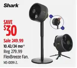 Canadian Tire Shark Flex Breeze Fan offer