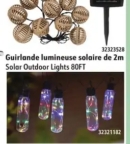 Sushi Shop Solar Outdoor Lights 80FT offer