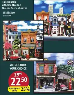 Sushi Shop Quebec Scenes Canvas offer
