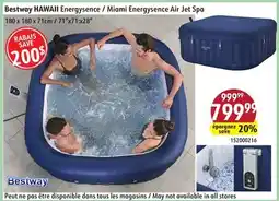 Sushi Shop Bestway HAWAII Energysence / Miami Energysence Air Jet Spa offer