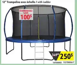 Sushi Shop 12 Trampoline with Ladder offer