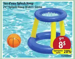 Sushi Shop 24 Splash Hoop Watrer Game offer