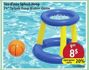 Sushi Shop 24 Splash Hoop Watrer Game offer