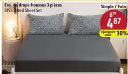 Sushi Shop Twin 3Pcs Fitted Sheet Set offer
