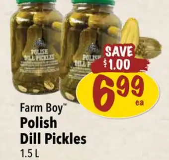 Farm Boy Farm Boy Polish Dill Pickles offer