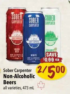 Farm Boy Sober Carpenter Non-Alcoholic Beers offer