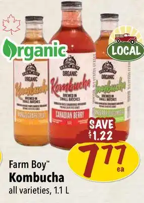 Farm Boy Farm Boy Kombucha offer