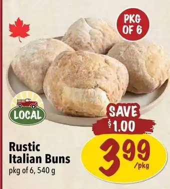 Farm Boy Rustic Italian Buns offer