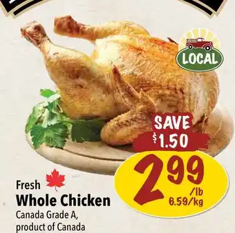 Farm Boy Fresh Whole Chicken offer