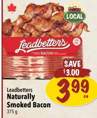 Farm Boy Leadbetters Naturally Smoked Bacon offer