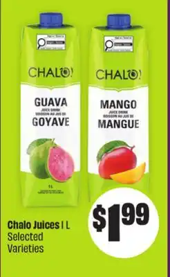 Chalo FreshCo Chalo Juices 1 L Selected Varieties offer