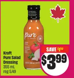 Chalo FreshCo Kraft Pure Salad Dressing 355 mL offer
