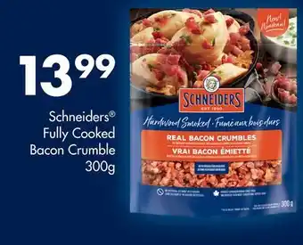 Chalo FreshCo Schneiders Fully Cooked Bacon Crumble offer