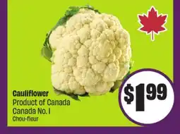 Chalo FreshCo Cauliflower Product of Canada Canada No. 1 offer