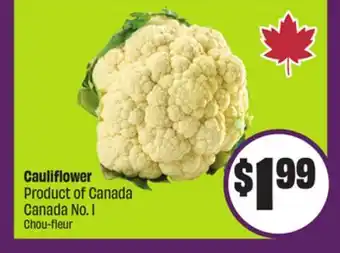 Chalo FreshCo Cauliflower Product of Canada Canada No. 1 offer