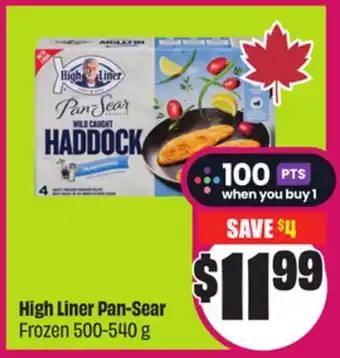 Chalo FreshCo High Liner Pan-Sear Frozen 500-540 g offer