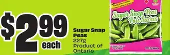 Chalo FreshCo Sugar Snap Peas 227g Product of Ontario offer