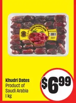 Chalo FreshCo Khudri Dates Saudi Arabia Product of 1 kg offer