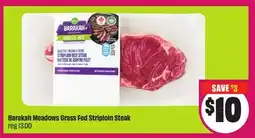 Chalo FreshCo Barakah Meadows Grass Fed Striploin Steak offer