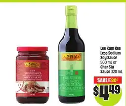 Chalo FreshCo Lee Kum Kee Less Sodium Soy Sauce 500 mL or Char Siu Sauce 320 mL offer