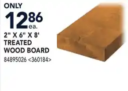 RONA 2 X 6 X 8' TREATED WOOD BOARD offer
