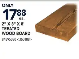 RONA 2 x 8 x 8' TREATED WOOD BOARD offer