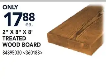 RONA 2 x 8 x 8' TREATED WOOD BOARD offer