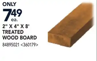 RONA 2 x 4 x 8' TREATED WOOD BOARD offer