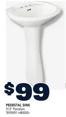 RONA VALU+ PEDESTAL SINK offer