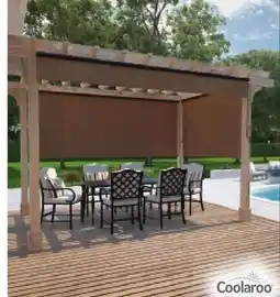 RONA COOLAROO outdoor roller shades offer