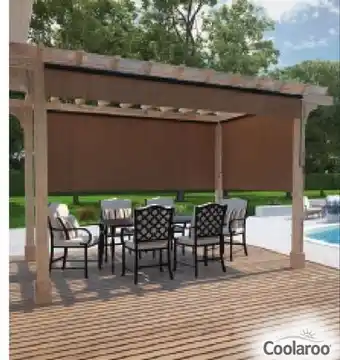 RONA COOLAROO outdoor roller shades offer