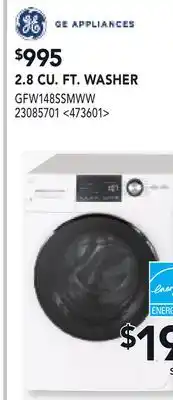RONA 2.8 CU. FT. WASHER offer