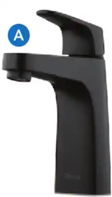 RONA MATLOCK LAVATORY FAUCET Matte black finish offer