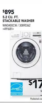 RONA 5.2 CU. FT. STACKABLE WASHER offer