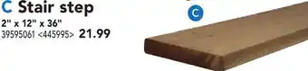 RONA Stair Step 2 x 12 x 36 offer