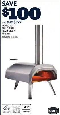 RONA KARU 12 MULTI FUEL PIZZA OVEN offer