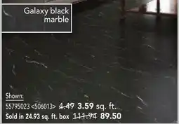RONA Galaxy black marble offer