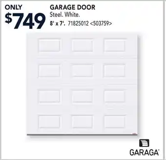 RONA GARAGE DOOR offer