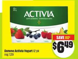 FreshCo Danone Activia Yogurt 12 pk offer