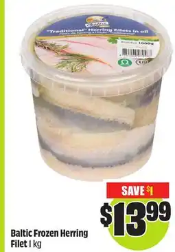 FreshCo Baltic Frozen Herring Filet 1 kg offer