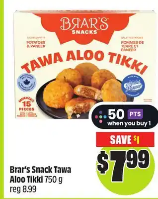 FreshCo Brar's Snack Tawa Aloo Tikki 750 g offer