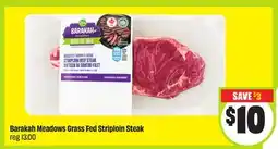FreshCo Barakah Meadows Grass Fed Striploin Steak offer